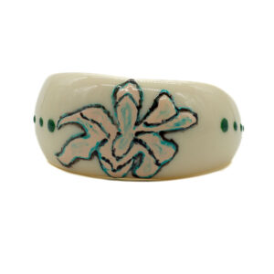 Bracciale Grande Avorio Fiore